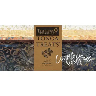 10in Squares Tonga Batik Luna, 42pcs/bundle