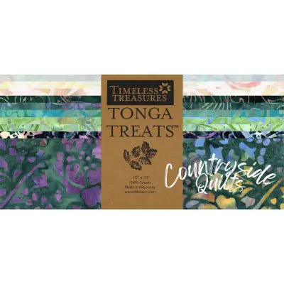 10in Squares Tonga Batik Mayfair, 42pcs/bundle