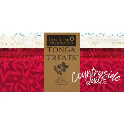 10in Squares Tonga Batik Patriot's Pride, 42pcs/bundle