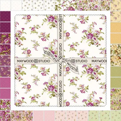 10in Squares Veranda, 42pcs/bundle