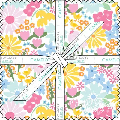 10in Squares Wildflower Meadow, 42pcs/bundle