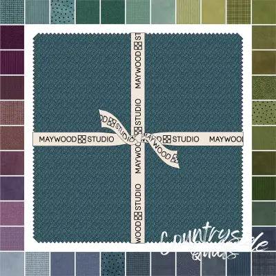 10in Squares, Woolies Flannel Gemstones, 42pcs/bundle