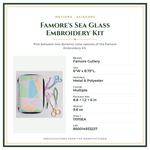 Product Specifications – Famore's Sea Glass Embroidery Kit