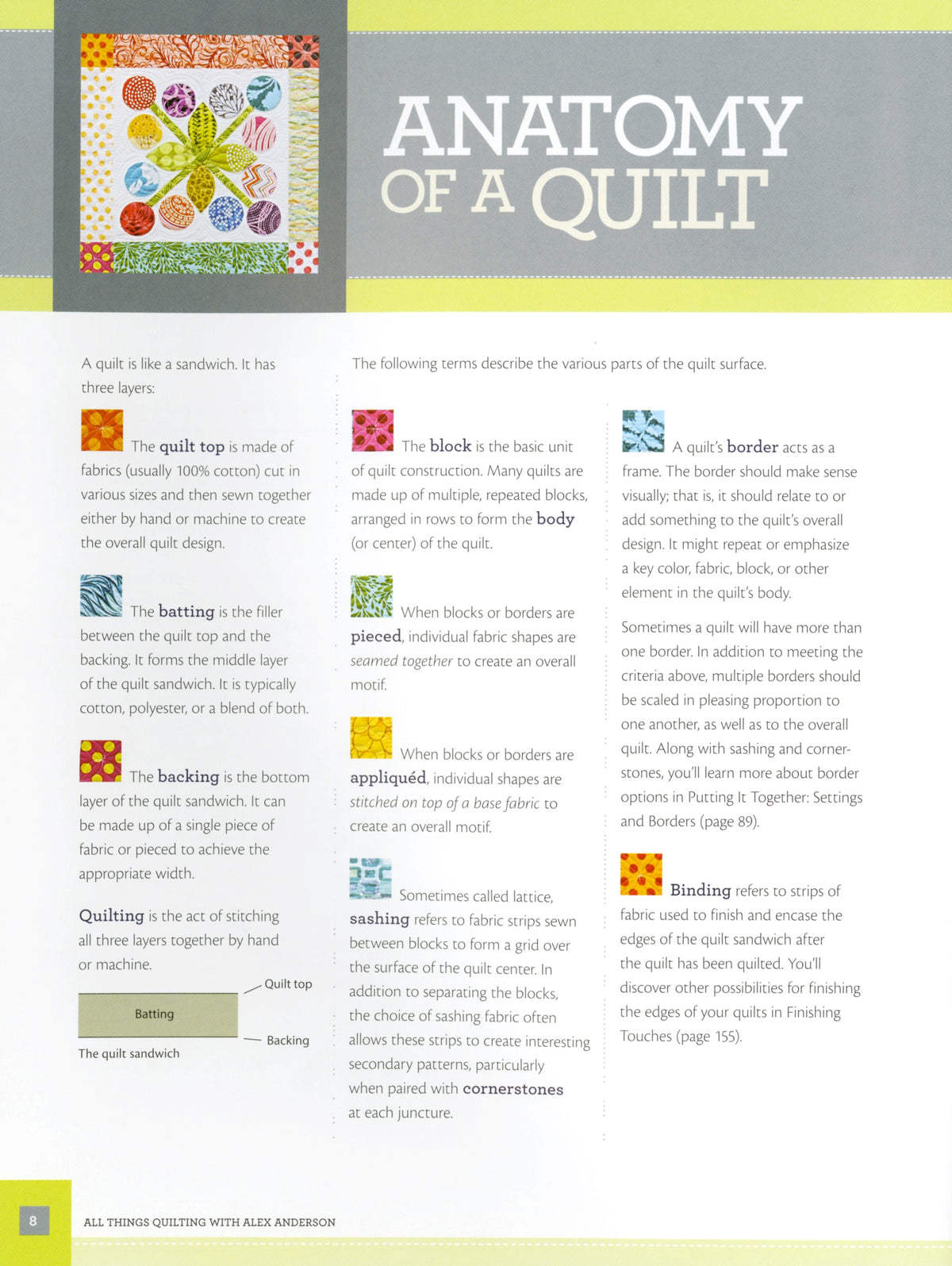 All Things Quilting with Alex Anderson