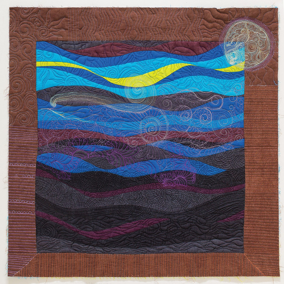 Color Thread & Free-Motion Quilting
