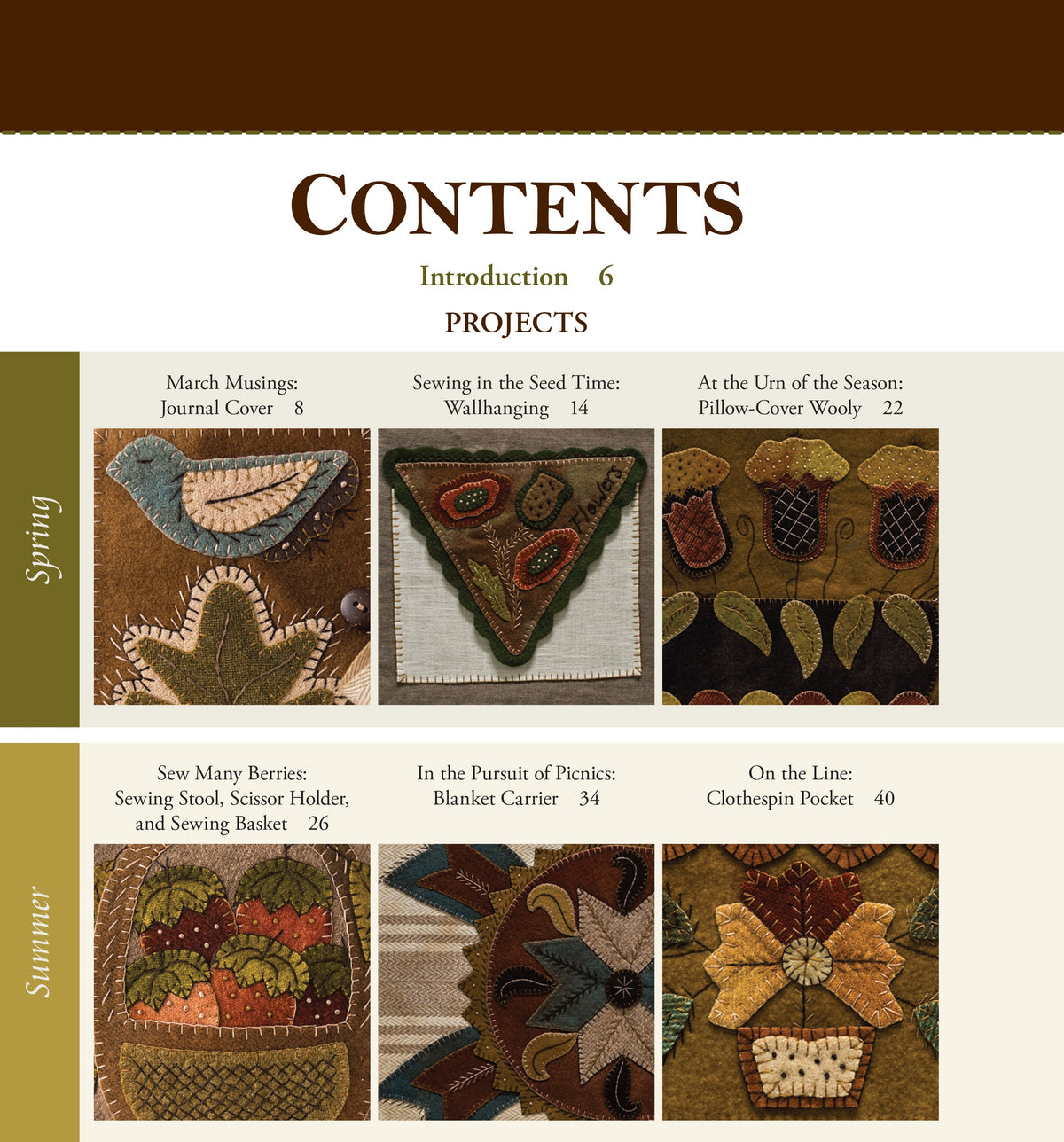 Seasons of Wool Applique