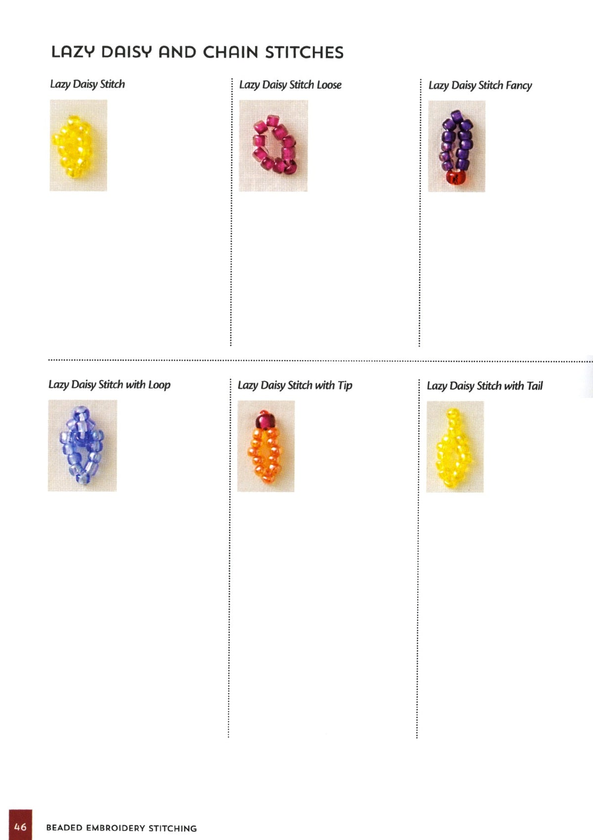 Beaded Embroidery Stitching