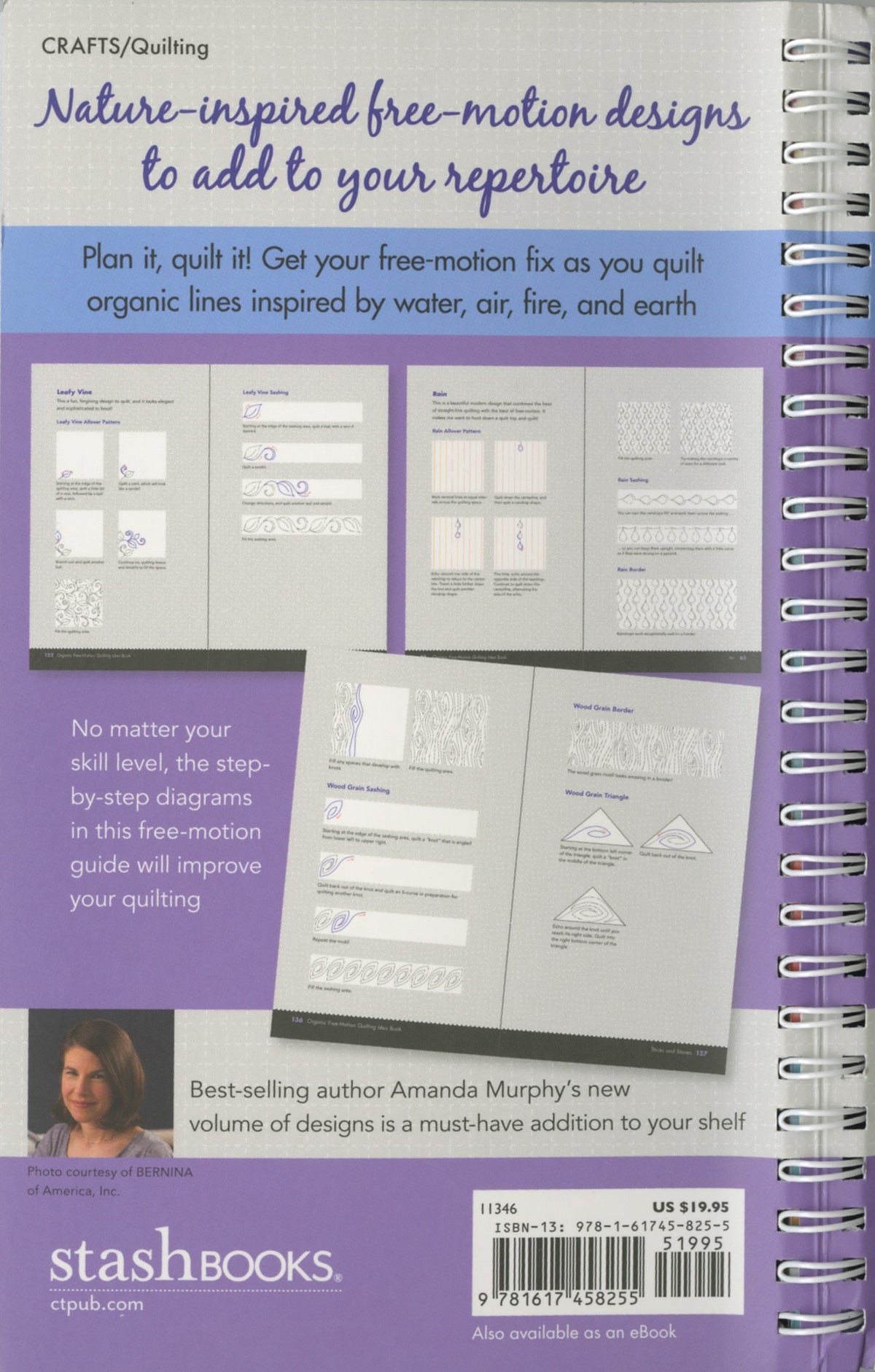Organic Free Motion Quilting Idea Book