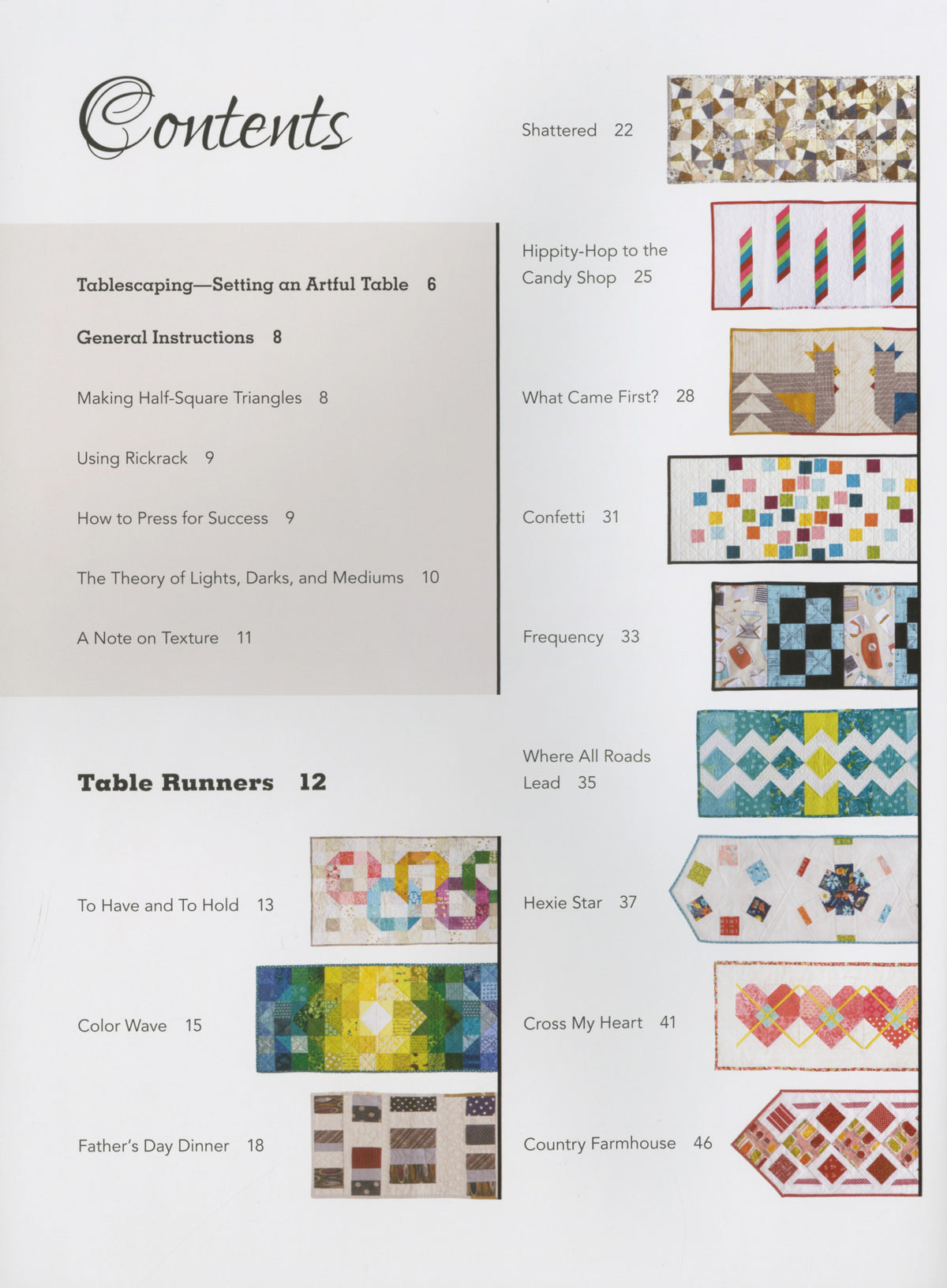 Tantalizing Table Toppers