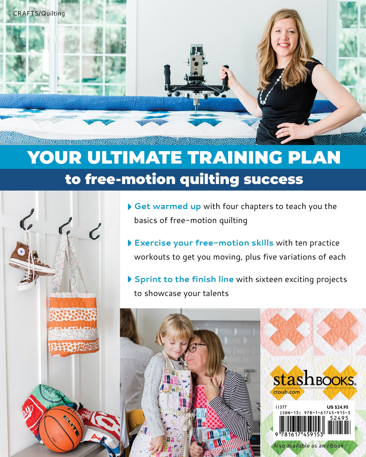 Walk Jog Run A Free-Motion Quilting Workout