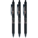 Frixion Clicker Ball Black 3pk