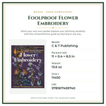 Product Specifications – Foolproof Flower Embroidery