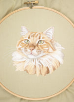 Pet Portrait Embroidery