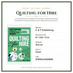 Product Specifications – Quilting for Hire