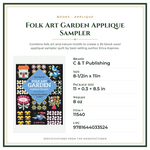 Product Specifications – Folk Art Garden Applique Sampler