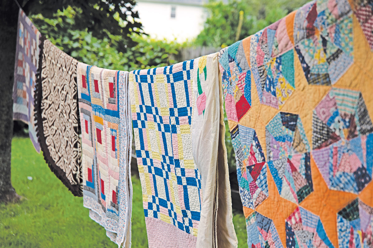 Reclaimed Quilts Sew Modern Clothing & Accessories from Vintage Textiles