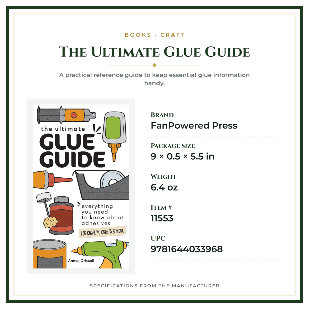 Product Specifications – The Ultimate Glue Guide