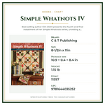 Product Specifications – Simple Whatnots IV
