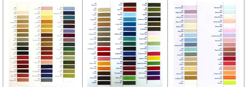 So Fine Thread Color Card 3 card set