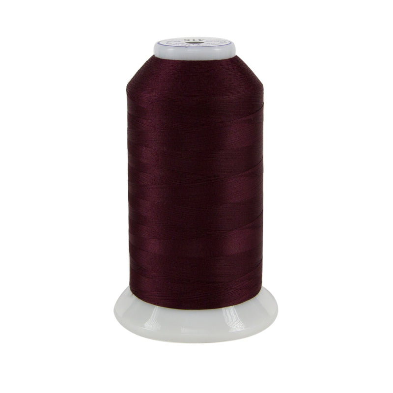 So Fine Polyester Thread 3-ply 50wt 3280yds Cherrywood