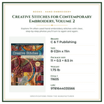 Product Specifications – Creative Stitches for Contemporary Embroidery, Volume 2