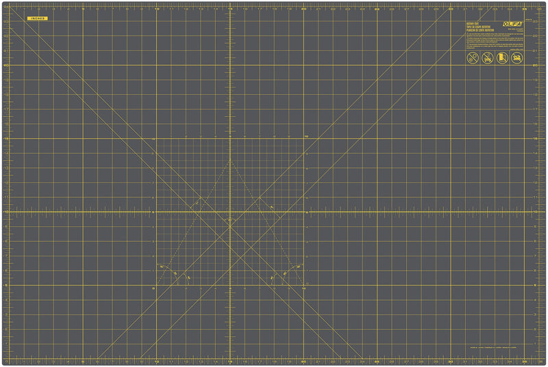Olfa Grey Rotary Mat 24in x 36in
