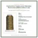 Product Specifications – Fantastico Variegated Trilobal Polyester 2000yd Spice Cake