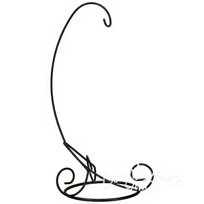 11in Ornament Stand Charcoal