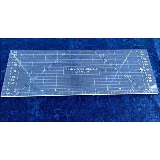 12’’ x 4’’ Ruler Template TMP-030