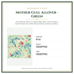 Product Specifications – Mother Gull Allover - Green