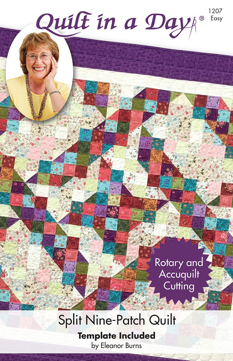 Split Nine Patch Quilt