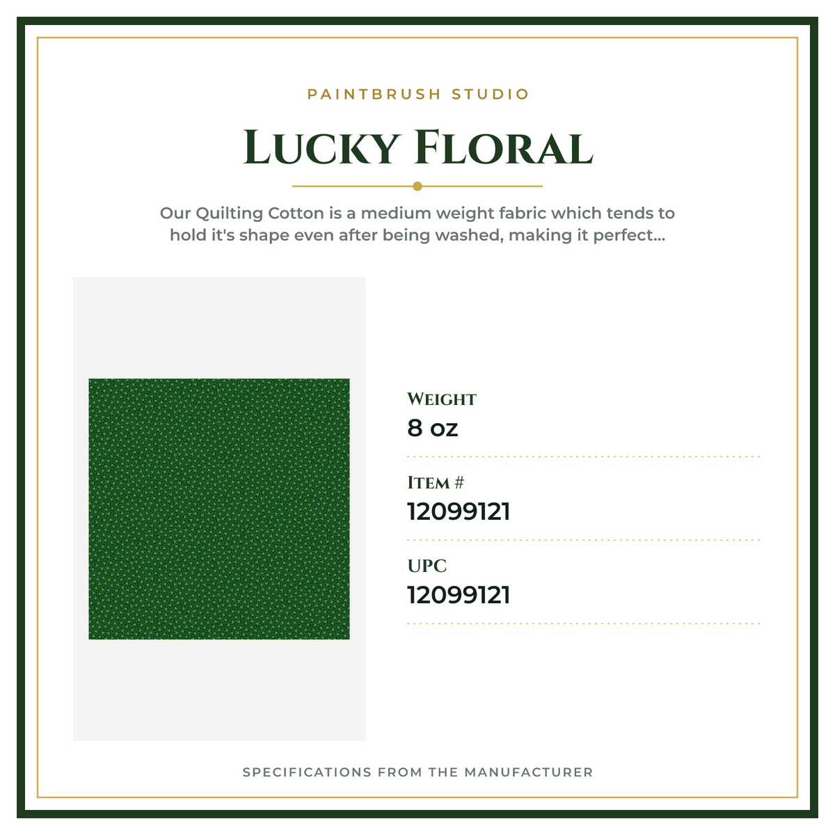Product Specifications – Lucky Floral