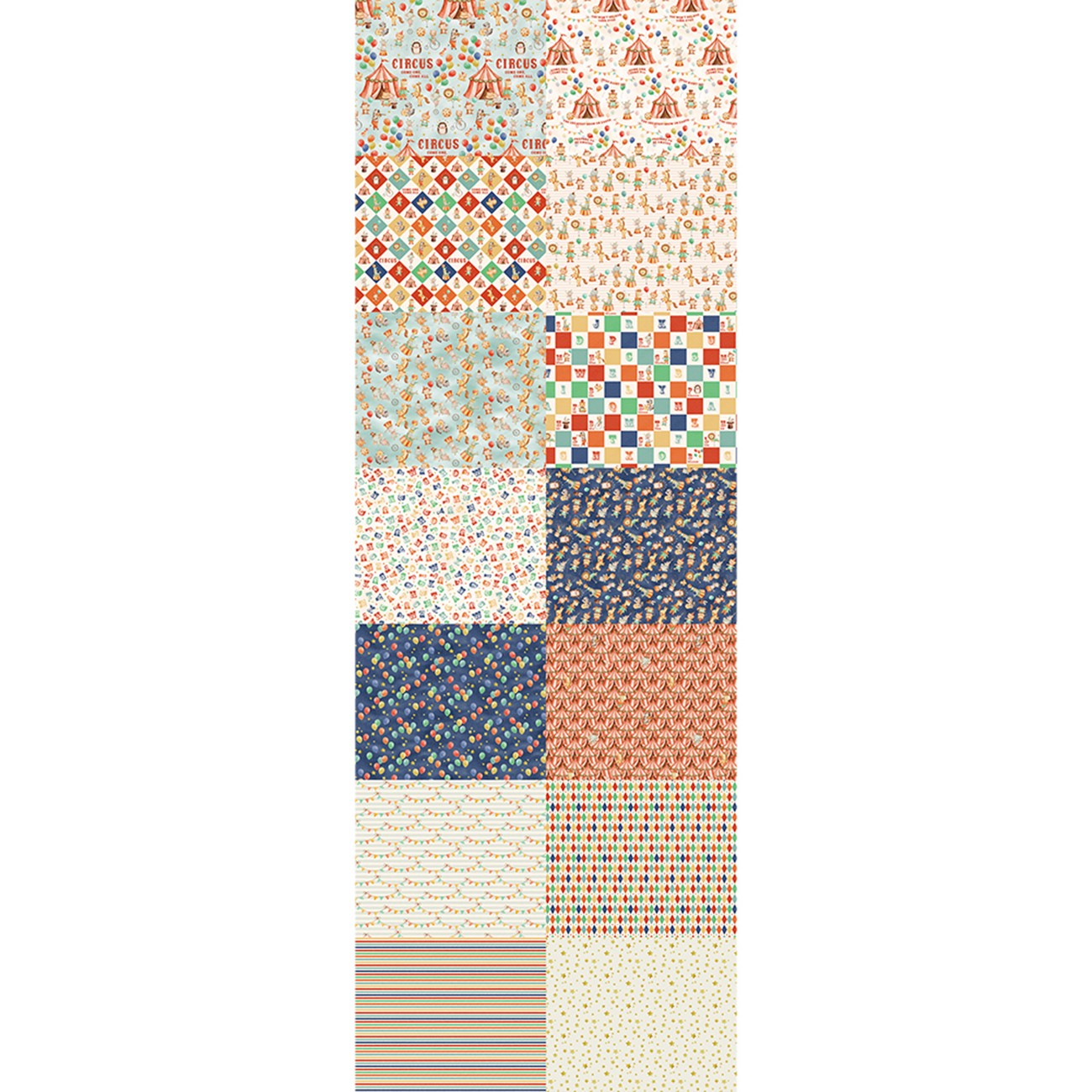 Baby Circus Flat Fat Stack 14Pc