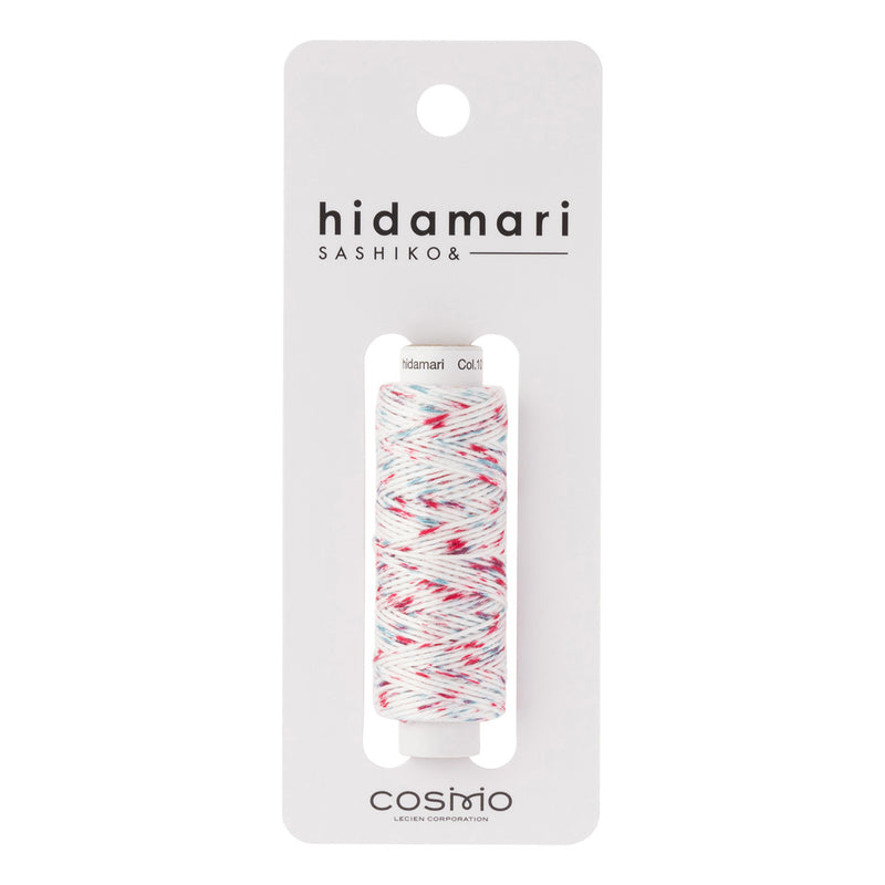 Cosmo Hidamari Sashiko Variegated Thread 30 Meters Shaved Ice