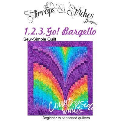 123 Go! Bargello Quilt Pattern