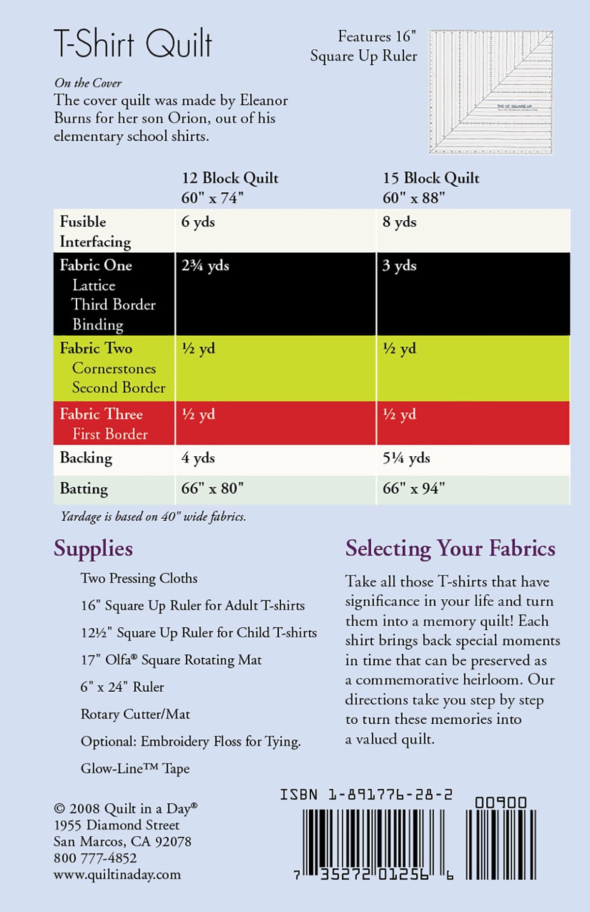 T-Shirt Quilts