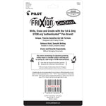 Frixion Colorsticks Black Blue Red Green Purple 5pk