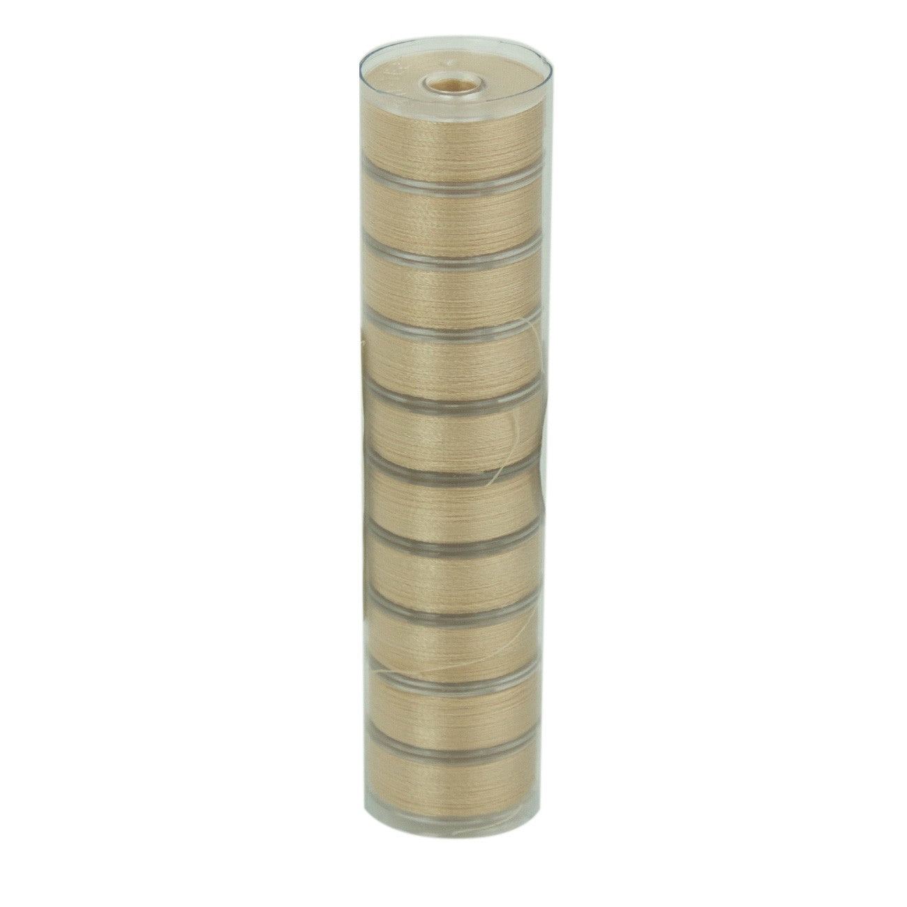 Clear-Quilt Pre-wound Class L 67yd Bobbins Light Tan 10 Count