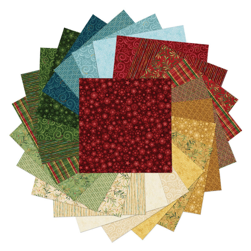 12 Days of Christmas 10in Squares