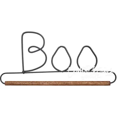 12in Boo Holder With Dowel