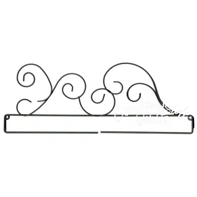 12in Classic Curl Screw Split Bottom Gray