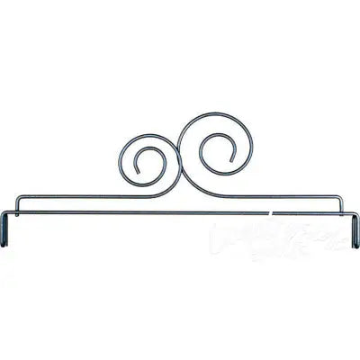 12in Double Scroll Header