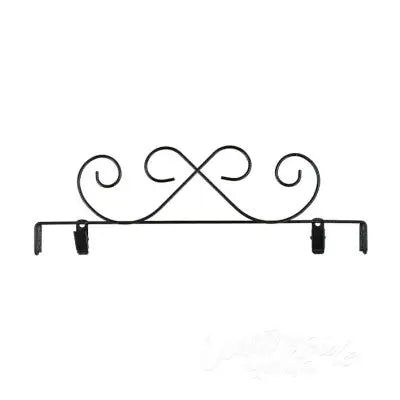 12in Scroll Rem Header With Clips Charcoal