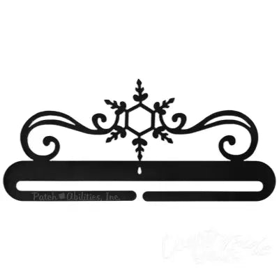 12in Snowflake Swirls hanger