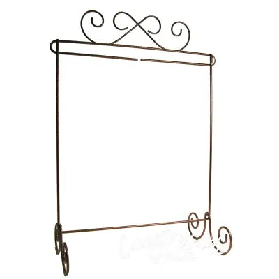 12in x 14in Scroll Single Stand Copper