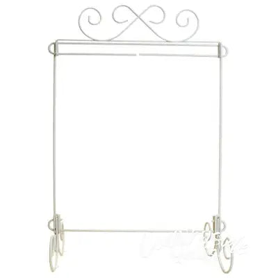 12in x 14in Scroll Single Stand Linen