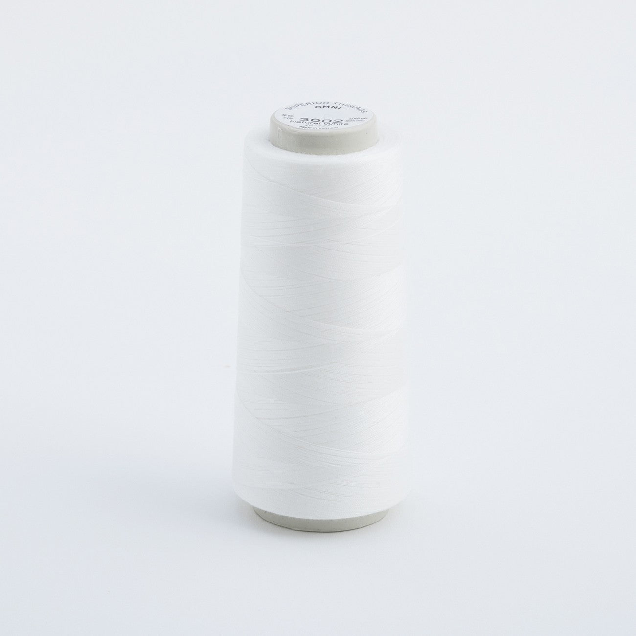 Omni Polyester Thread 40wt 2000yd Natural White