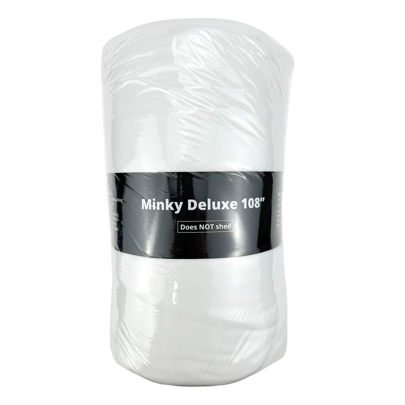 White Solid Minky 108in Wide - 3 Yd Pre Cut
