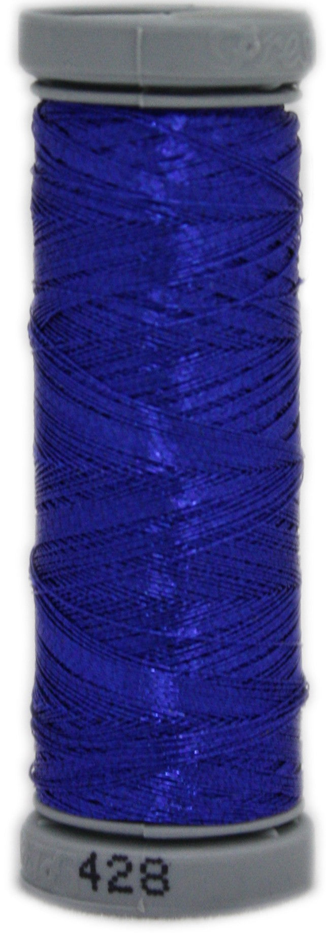 Metallic Thread 1 ply 50 meters Electric Blue