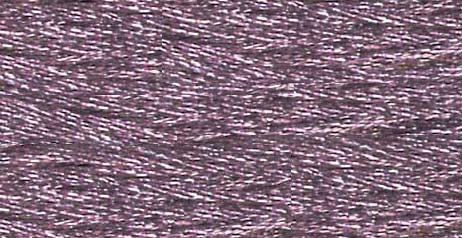Metallic Thread 2ply 1000 meters Heather Rose